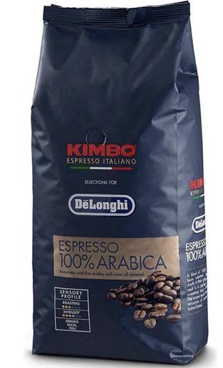 KÁVA ZRNKOVÁ ARABICA KIMBO DELONGHI ESPRESSO 1000 G (1KG)