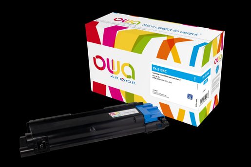 OWA ARMOR TONER PRO KYOCERA TK5135C, MODRÁ/CYAN