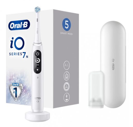 ORAL-B IO SERIES 7 ALABASTER - ELEKTRICKÝ ZUBNÍ KARTÁČEK