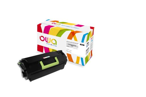 OWA ARMOR TONER PRO LEXMARK 62D0HA0, ČERNÁ/BLACK