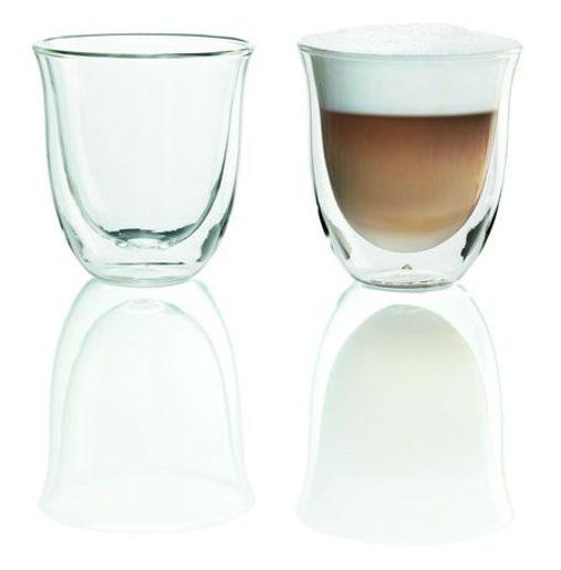 DELONGHI SKLENIČKY NA CAPPUCCINO SET 2 X 190 ML
