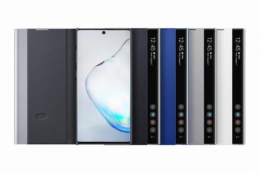 SAMSUNG CLEAR VIEW COVER PRO GALAXY NOTE10+ WHITE