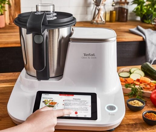 TEFAL CLICK & COOK FE 506130 - MULTIFUNKČNÍ VARNÝ KUCHYŇSKÝ ROBOT