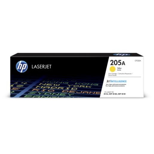 HP 205A YELLOW ORIGINAL LJ TONER CARTRIDGE, CF532A