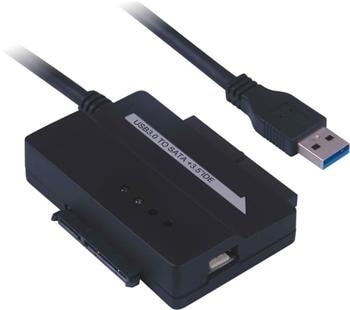 PREMIUMCORD USB 3.0 - SATA + IDE ADAPTÉR S KABELEM