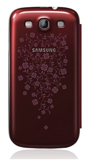 EFC-1G6RRE SAMSUNG FLIP CASE FOR GALAXY S III (I9300) LAFLEUR RED (EU BLISTER)