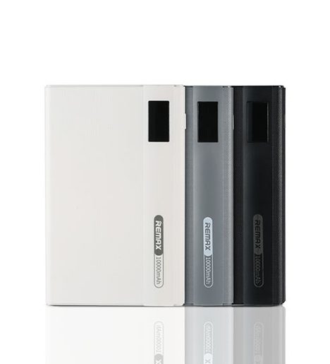 POWER BANK REMAX 2A 10000MAH LI-POL WHITE (RPP-53)