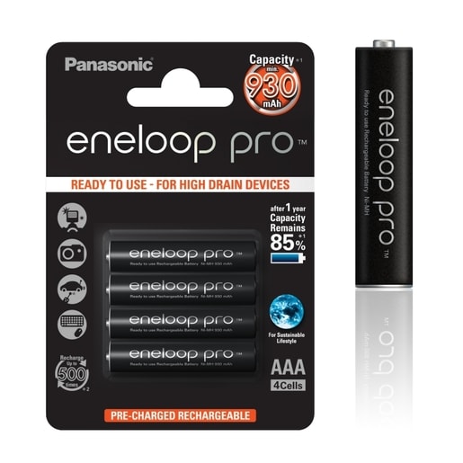 PANASONIC ENELOOP PRO AAA NIMH 1,2V 930MA BL4