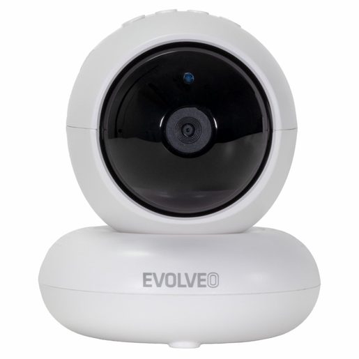 DĚTSKÁ CHŮVIČKA S NOČNÍM SVĚTLEM A OTOČNOU KAMEROU EVOLVEO NL4