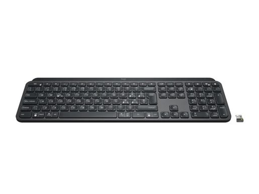 LOGITECH MX KEYS FOR BUSINESS/BEZDRÁTOVÁ USB/US LAYOUT/ČERNÁ