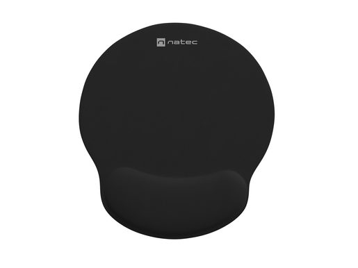 ERGONOMICKÝ SET PODLOŽEK POD ZÁPĚSTÍ NATEC CHIPMUNK 2V1, ČERNÁ