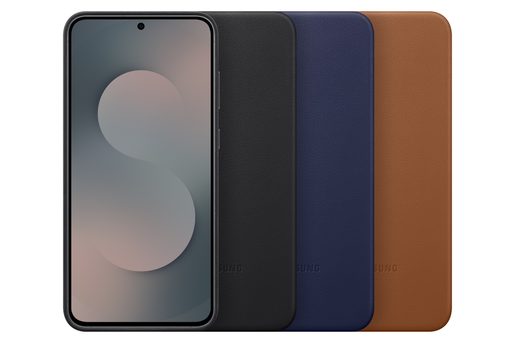 SAMSUNG OCHRANNÝ KRYT Z VEGANSKÉ KŮŽE S25 FE BLACK