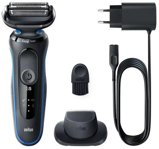 BRAUN SERIES 5 51-B1200S BLUE - HOLÍCÍ STROJEK