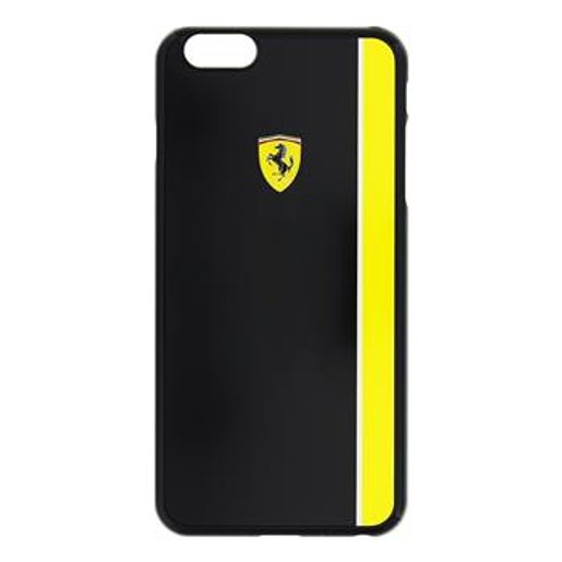 FEBKSHCP6LBKY FERRARI SCUDERIA HARD CASE BLACK/YELLOW PRO IPHONE 6/6S PLUS