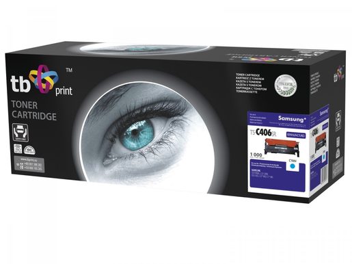 TONER TB KOMP. S SAMSUNG CLT-C406S,CYAN,1000,REMAN