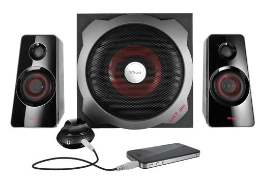 ZVUK. SYSTÉM TRUST GTX 38 2.1 SPEAKER SET 60W
