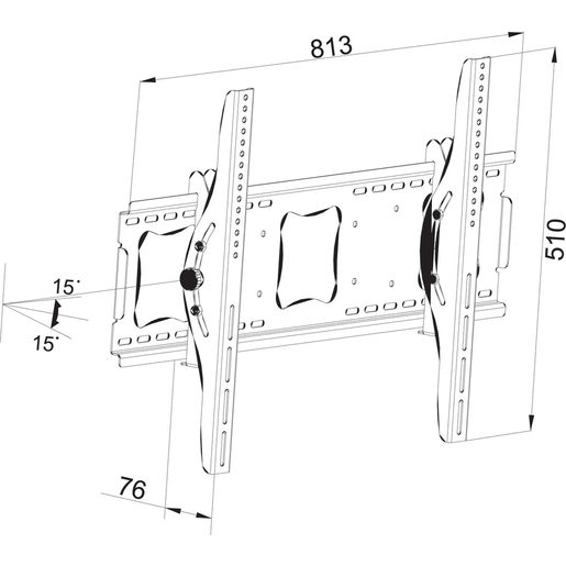 SENCOR SHO 1004 - POLOHOVATELNÝ DRŽÁK NA TV 40" - 70"