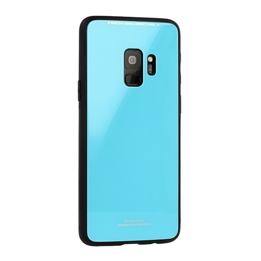 TPU GLASS POUZDRO PRO HUAWEI P30 BLUE