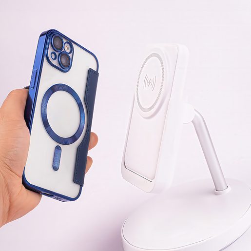 CU-BE SMART MAG POUZDRO IPHONE 14 6,1" NAVY BLUE