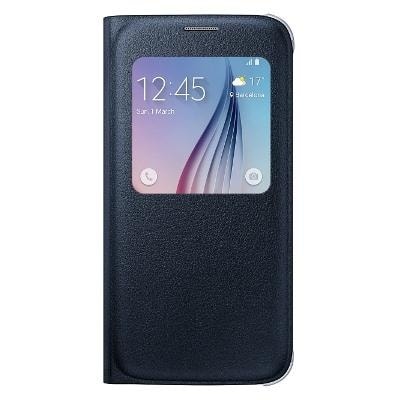 EF-CG920BBE SAMSUNG S-VIEW POUZDRO BLACK PRO G920 GALAXY S6 (EU BLISTER)