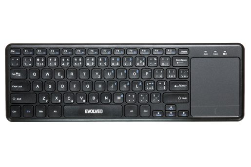 EVOLVEO WK32BG BEZDRÁTOVÁ KLÁVESNICE S TOUCHPADEM