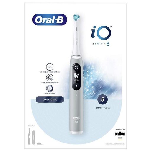 IO6 SERIES GREY OPAL KARTÁČEK ORAL-B