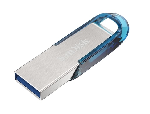 SANDISK ULTRA FLAIR 64GB USB 3.0 TROPICKÁ MODRÁ