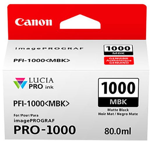 CANON PFI-1000 MBK, MATNÝ ČERNÝ