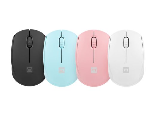 MYŠ NATEC STORK/KANCELÁŘSKÁ/OPTICKÁ/1 600 DPI/BEZDRÁTOVÁ USB/BÍLÁ