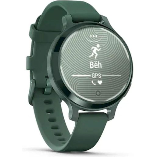 GARMIN LILY 2 ACTIVE - JASPER GREEN / JASPER GREEN SILICONE BAND