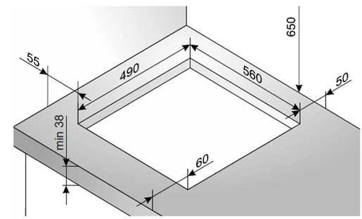 AMICA AHI601 - INDUKČNÍ VARNÁ DESKA