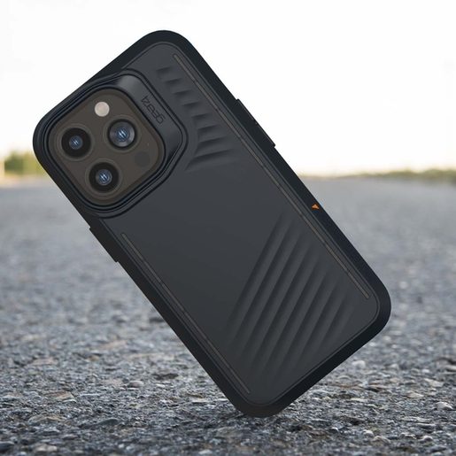 GEAR4 D3O VANCOUVER SNAP KRYT IPHONE 13 PRO ČERNÝ