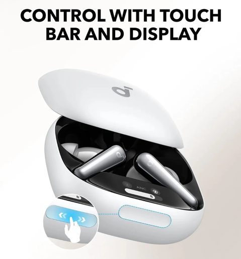 SOUNDCORE LIBERTY 4 PRO WHITE - BEZDRÁTOVÁ SLUCHÁTKA