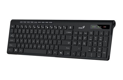 GENIUS SLIMSTAR 7230/BEZDRÁTOVÁ USB/CZ-SK LAYOUT/ČERNÁ