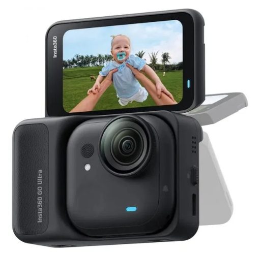 INSTA360 GO ULTRA STANDARD BUNDLE MIDNIGHT BLACK - OUTDOOROVÁ KAMERA