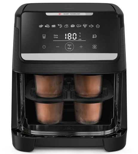 TEFAL EY8468E0 EASY FRY SILENCE BLACK - HORKOVZDUŠNÁ FRITÉZA