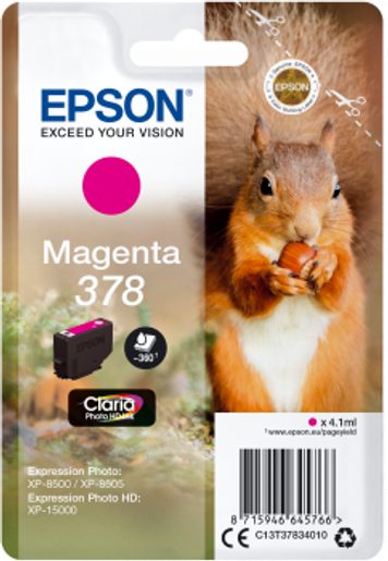 EPSON SINGLEPACK MAGENTA 378 CLARIA PHOTO HD INK
