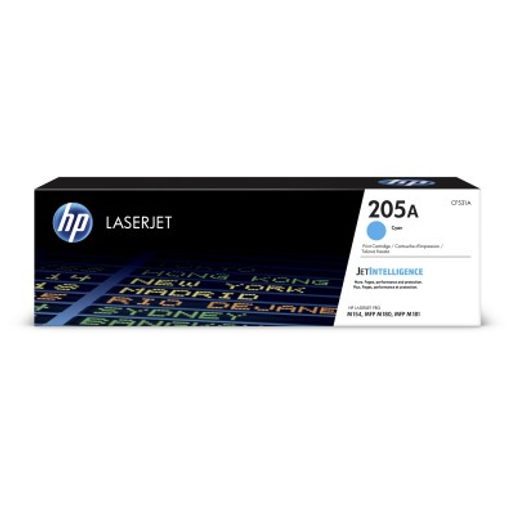 HP 205A CYAN ORIGINAL LJ TONER CARTRIDGE, CF531A
