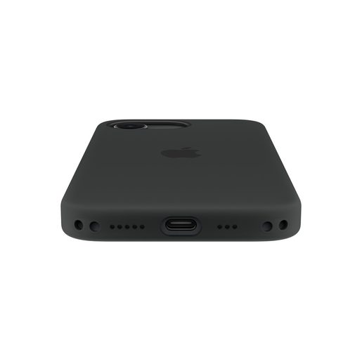 IPHONE 17E SILICONE CASE WITH MAGSAFE – BLACK