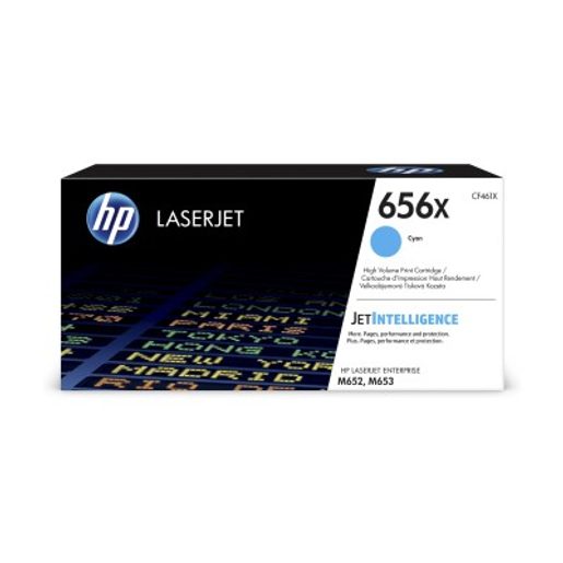 HP 656X HIGH YIELD AZUROVÁ LJ CARTRIDGE,CF461X