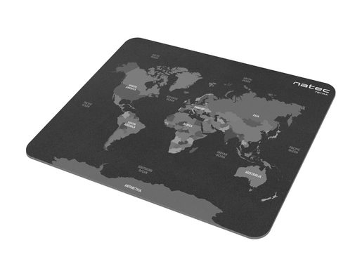 KANCELÁŘSKÁ SADA 4V1 NATEC TETRA CZ/SK LAYOUT, ČERNO-ŠEDÁ