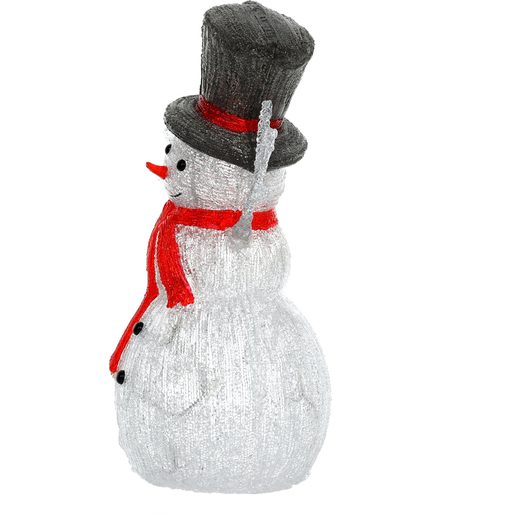 RXL 436 SNĚHULÁK AKRYL 40LED 45CM RETLUX