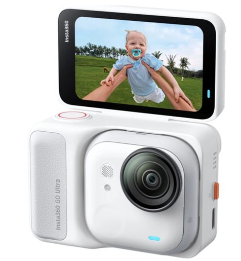 INSTA360 GO ULTRA STANDARD BUNDLE ARCTIC WHITE - OUTDOOROVÁ KAMERA