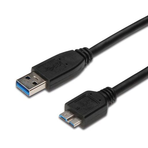 PREMIUMCORD KABEL MICRO USB 3.0 5GBPS USB A - MICRO USB B, MM, 0,5M