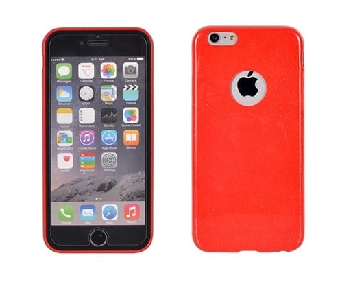 TPU POUZDRO IPHONE 4 CANDY CASE RED