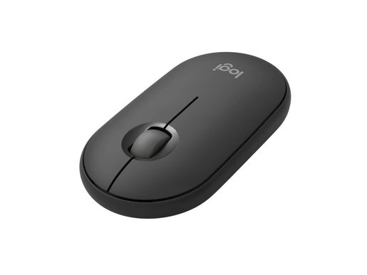 LOGITECH PEBBLE MOUSE 2 M350S/CESTOVNÍ/OPTICKÁ/4 000 DPI/BEZDRÁTOVÁ BLUETOOTH/GRAFITOVÁ