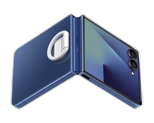 SAMSUNG ZADNÍ KRYT S DRŽÁKEM NA PRST FLIP7 TRANSPARENT