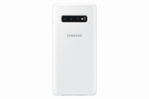 SAMSUNG CLEAR VIEW COVER S10+ WHITE
