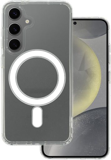 CU-BE ACRYLIC MAG POUZDRO SAMSUNG GALAXY S24 TRANSPARENT