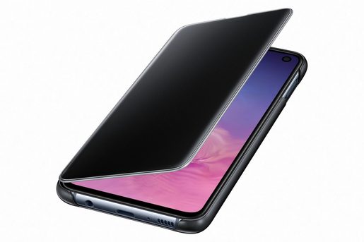 SAMSUNG CLEAR VIEW COVER S10E BLACK